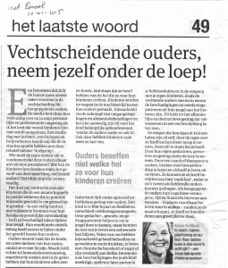 Parool - oproep aan ouders